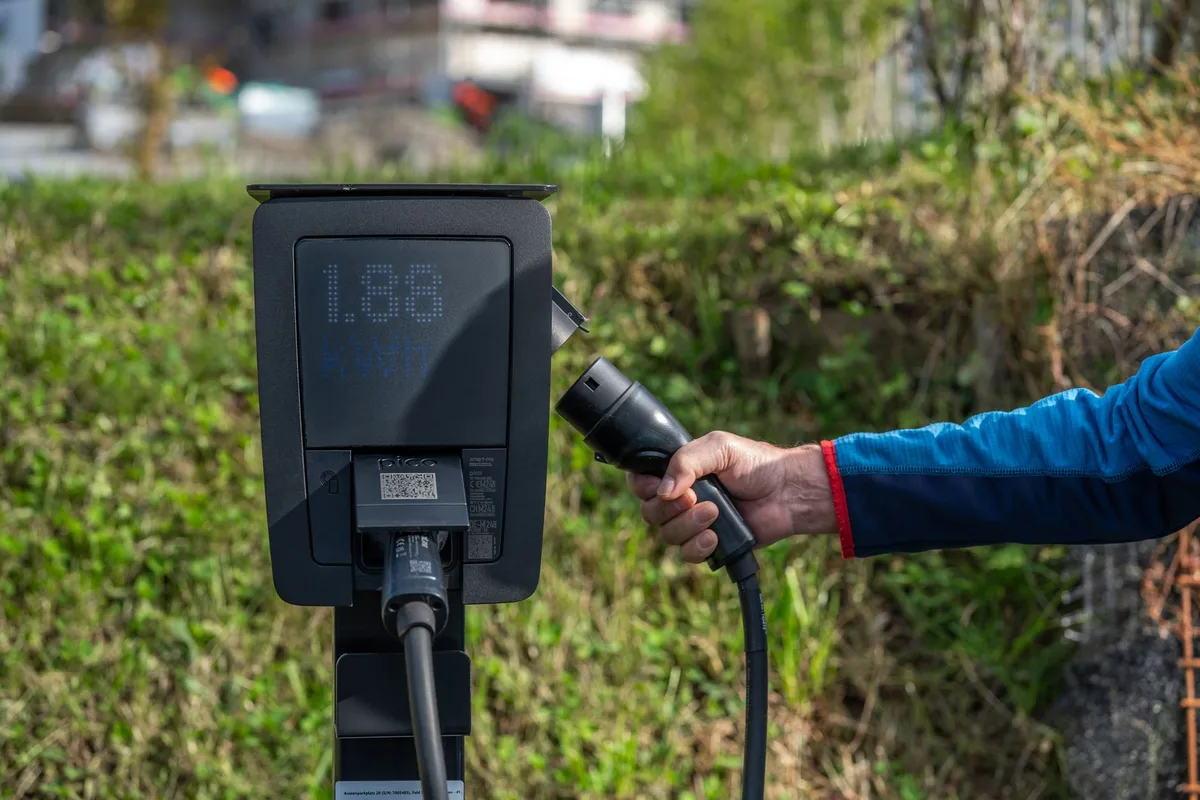 Affichage de niveau de charge d'une batterie de vélo électrique